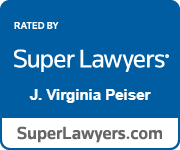 Rated by Super Lawyers J. Virginia Peiser SuperLawyers.com